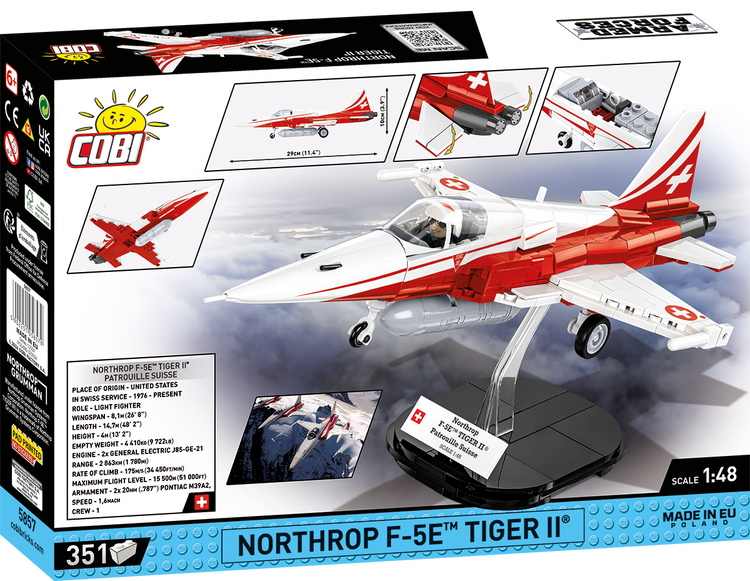 Northrop F-5E Tiger II Swiss #5857