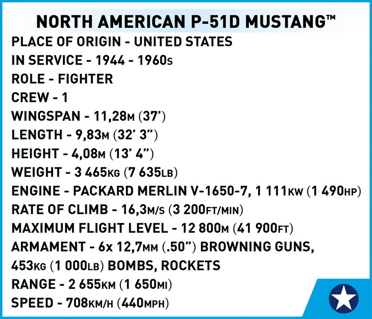 P-51D Mustang 1:48 #5860