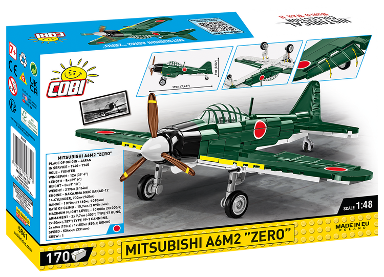 Mitsubishi A6M2 "Zero" 1:48 #5861