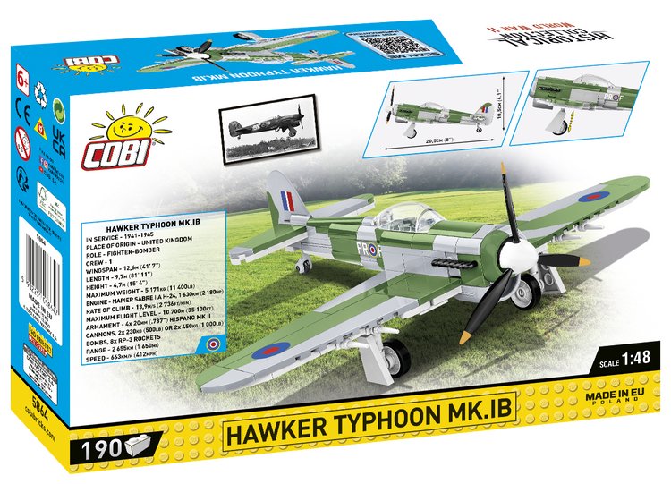 Hawker Typhoon Mk.1B 1:48 #5864