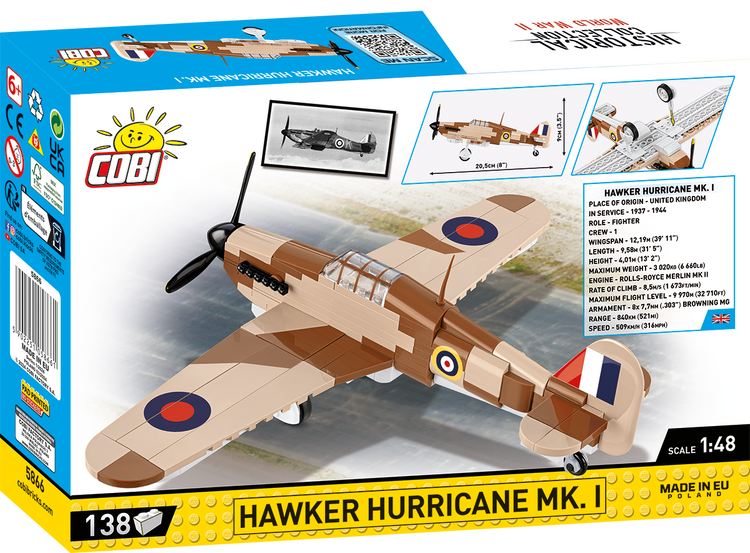 Hawker Hurricane Mk.1  1:48 #5866