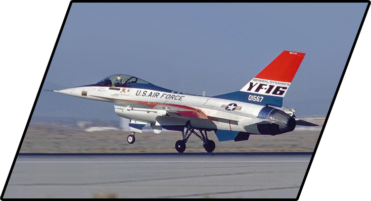 F-16 (YF-16) First Flight 1974 1:48 #5892