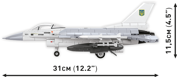 F-16AM Fighting Falcon Ukraine 1:48 #5893