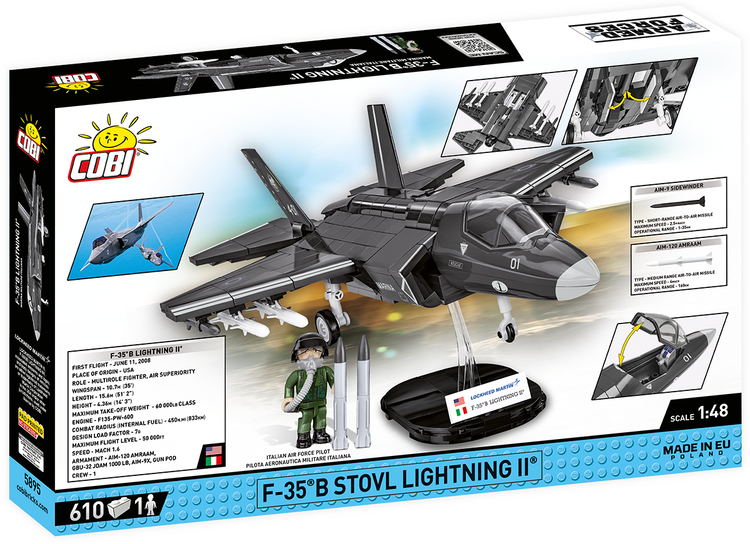 F-35B STOVL Lightning II USA/Italy 1:48 #5895