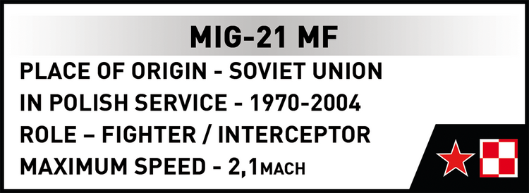 MiG-21MF Poland or Soviet 1:48 #5918