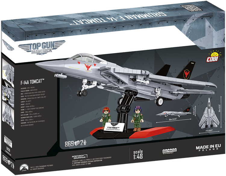 Grumman F-14 Tomcat Top Gun Enemy 1:48 #5920