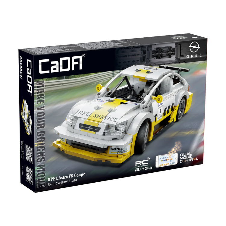 CaDA Opel Astra V8 Coupe with RC 1:20 C51081
