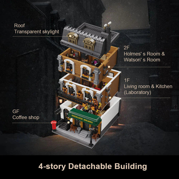 Pantasy Sherlock Holmes Baker Street Apartment #PT85014