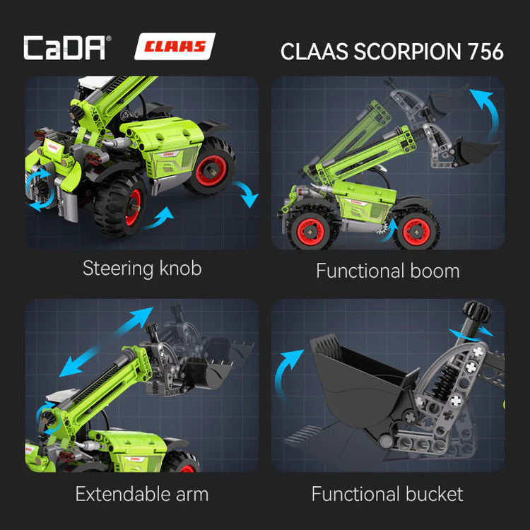CaDA Claas Scorpion 756 Telehandler C65016