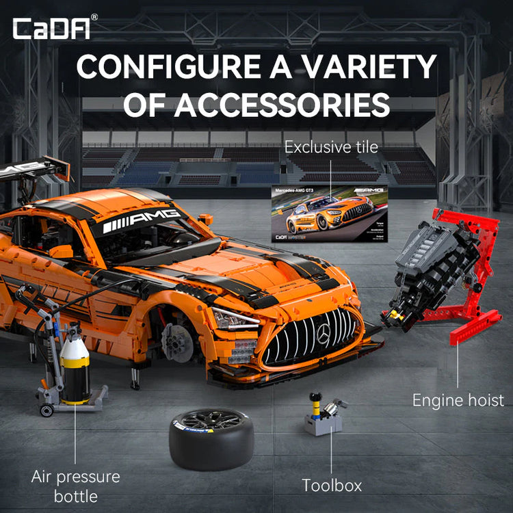 CaDA Master Mercedes-AMG GT3 1:8 C64008 order now for delivery in February