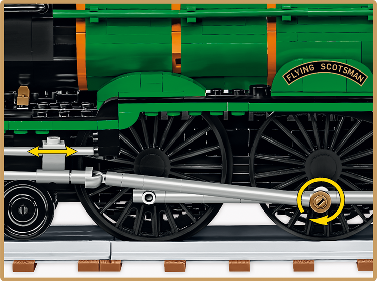 Flying Scotsman - British Steam Locomotive 1:35 #6292
