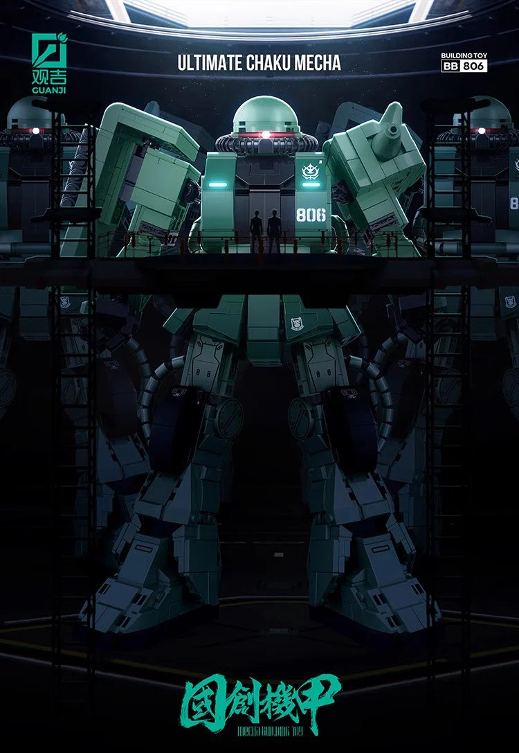 Guanji Gundam Zaku with LED lighting BB806