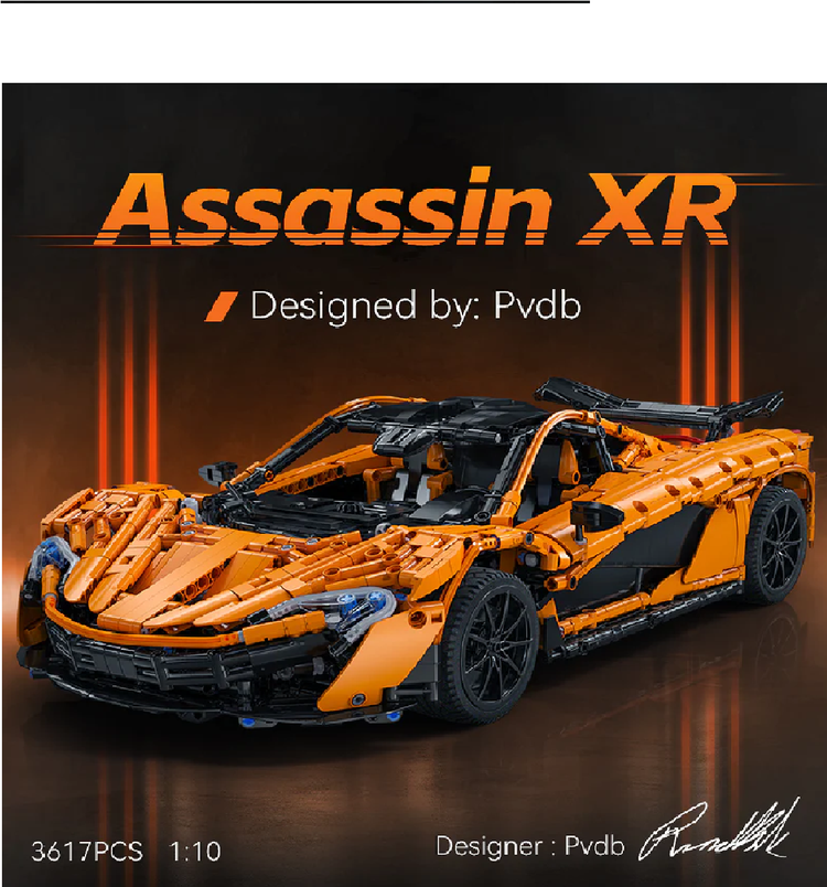 CaDA Assassin XR 1:10 McLaren P1 C61513