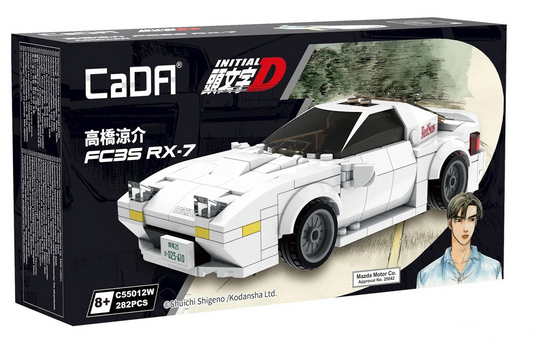 CaDA Mazda FC3S Initial D 1:24 C55012
