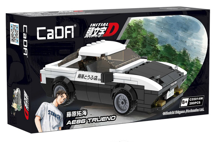 CaDA Toyota AE86 Initial D 1:24 #C55014