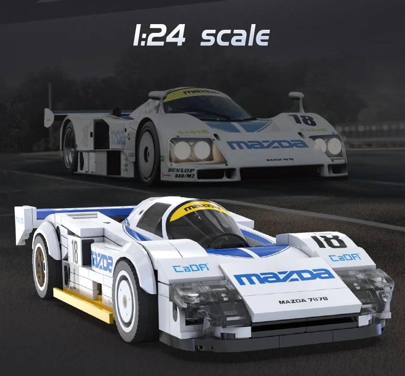 CaDA MAZDA 787B (#18) 1991 1:24 C55029 – Brick Army Canada CaDA MAZDA 787B (#18) 1991 1:24 C55029 – Brick Army Canada
