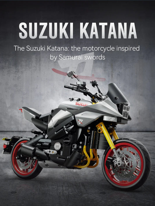 CaDA SUZUKI Katana Motorcycle 1:6 C59021