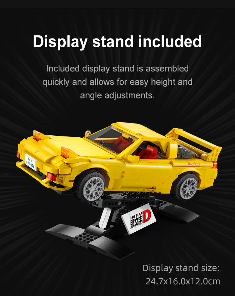 CaDA Initial D 1:12 Mazda RX-7 FD3S with RC option C61023