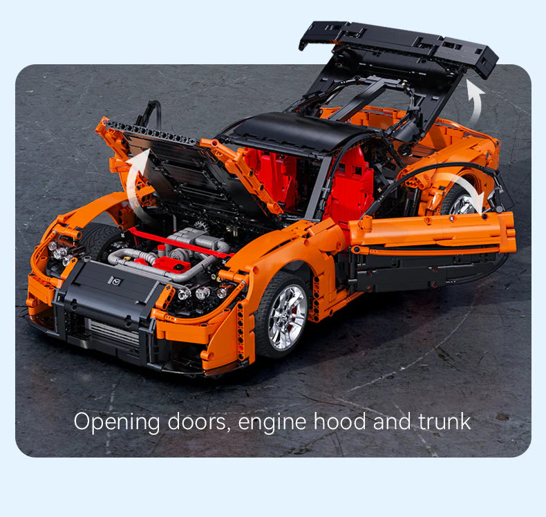 CaDA Mazda RX-7 with RC 1:8 #C61502 Free Shipping – Brick Army Canada CaDA Mazda RX-7 with RC 1:8 #C61502 Free Shipping – Brick Army Canada