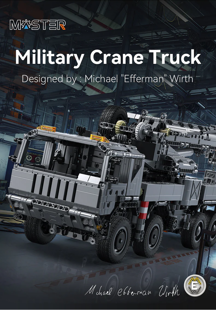 CaDA Military Crane Truck with RC option C61507