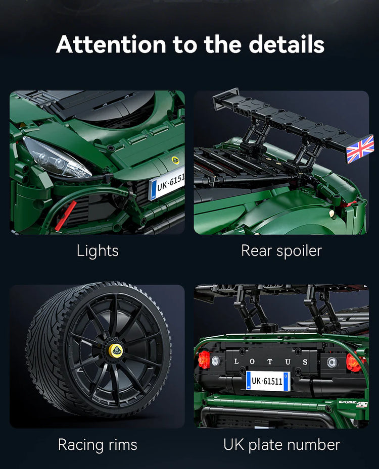 CaDA  Lotus Exige Cup 430 1:8 Technic C61511 more arriving in April