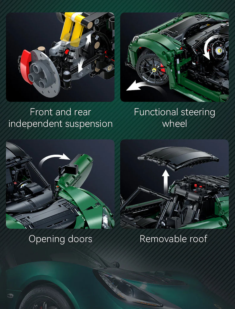 CaDA  Lotus Exige Cup 430 1:8 Technic C61511 more arriving in April