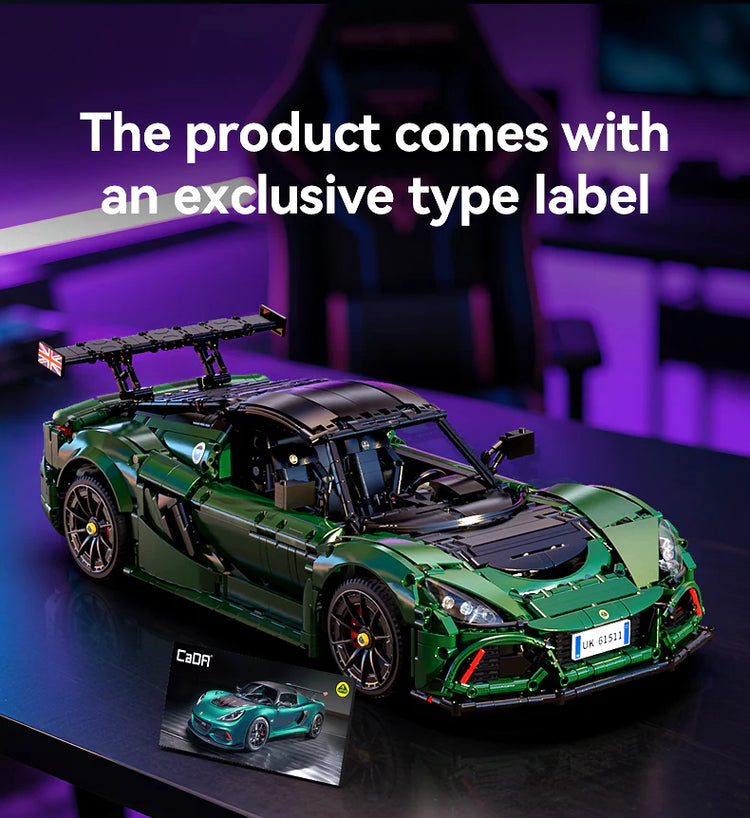 CaDA  Lotus Exige Cup 430 1:8 Technic C61511 more arriving in April