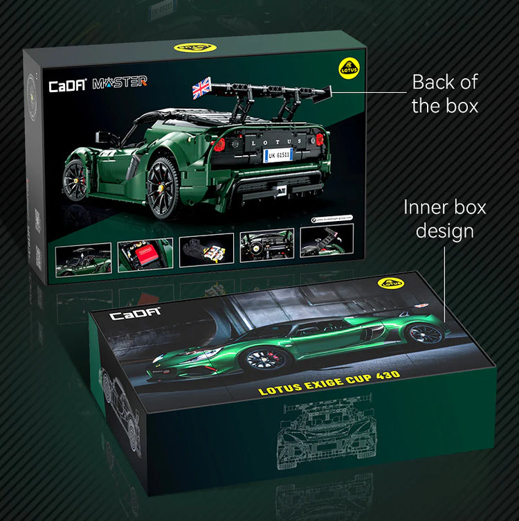 CaDA  Lotus Exige Cup 430 1:8 Technic C61511 more arriving in April