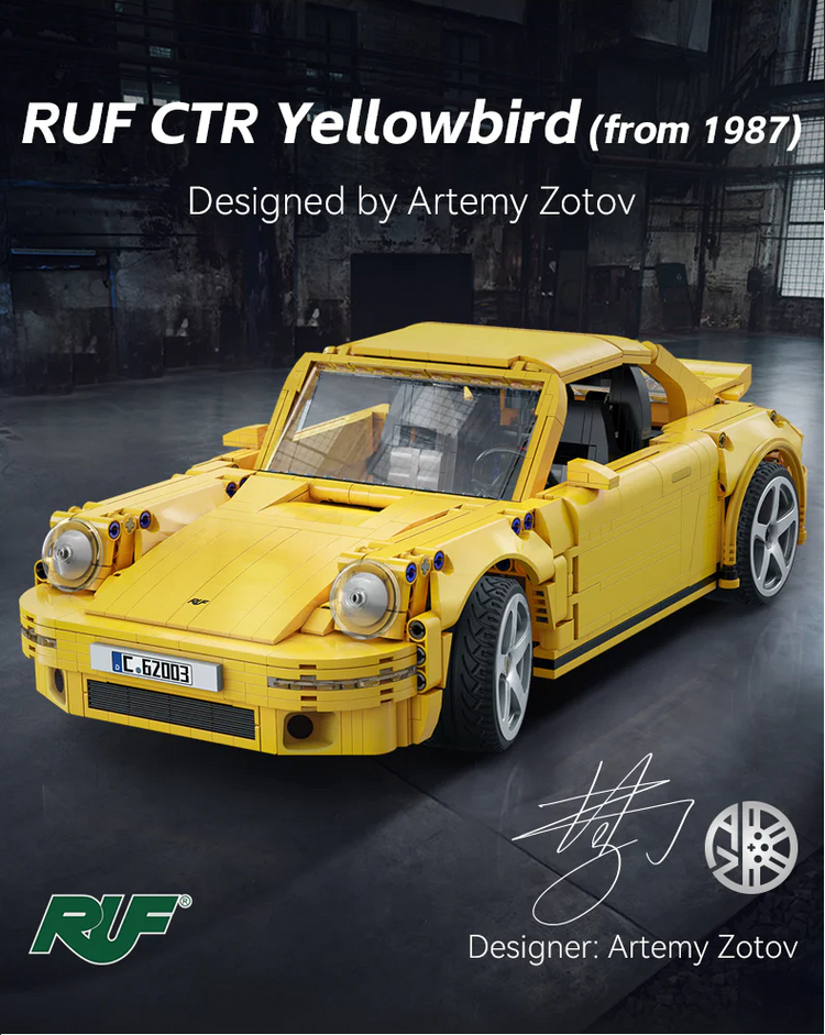 CaDA RUF CTR Yellowbird 1:12 C62003