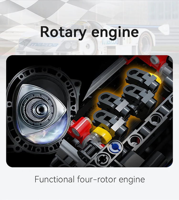 CaDA Mazda 787B 1:10 C63007