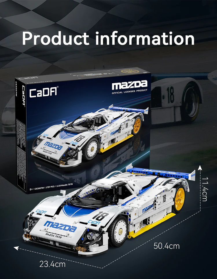 CaDA Mazda 787B 1:10 C63007