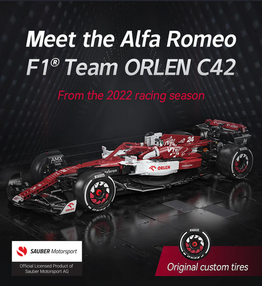 CaDA Alfa Romeo F1 Team ORLEN C42 1:8 C64005W
