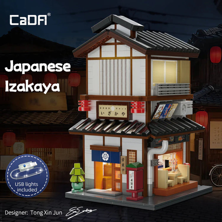 CaDA Japanese Izakaya with LED lights C66019