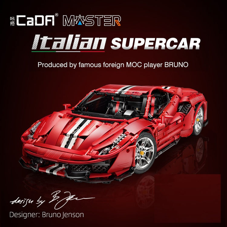 CaDA Ferrari Pista 488 1:8 C61043