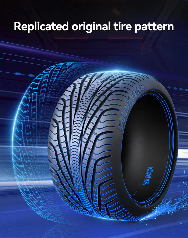 CaDA Goodyear Tire Set 1:8 #D013