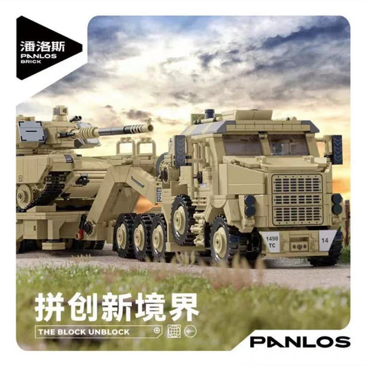 Panlos M10170 Oshkosh Transporter with Abrams #P628015