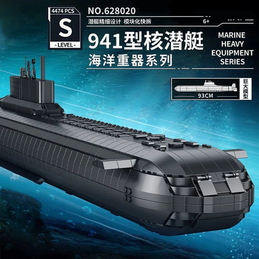 Panlos Typhoon Nuclear ICBM Submarine 1:185 #P628020