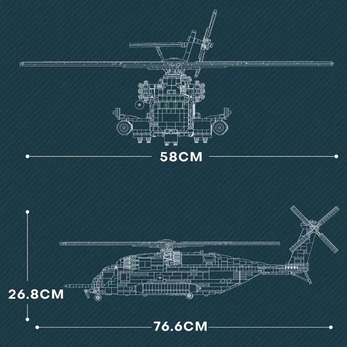 Reobrix CH-53E Super Stallion Helicopter US Navy R33037