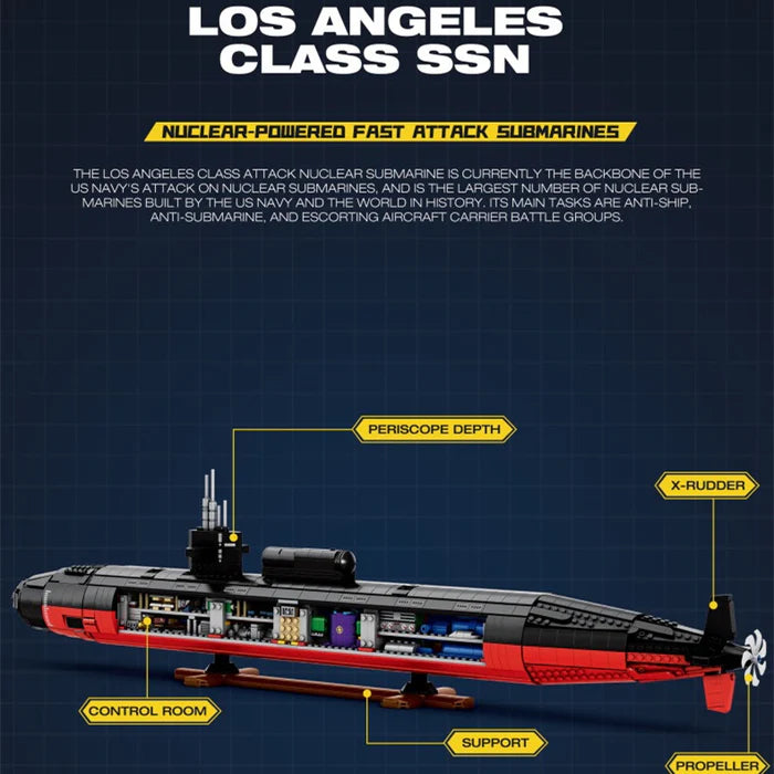 Reobrix Los Angeles class Attack submarine 1:125 #R33049