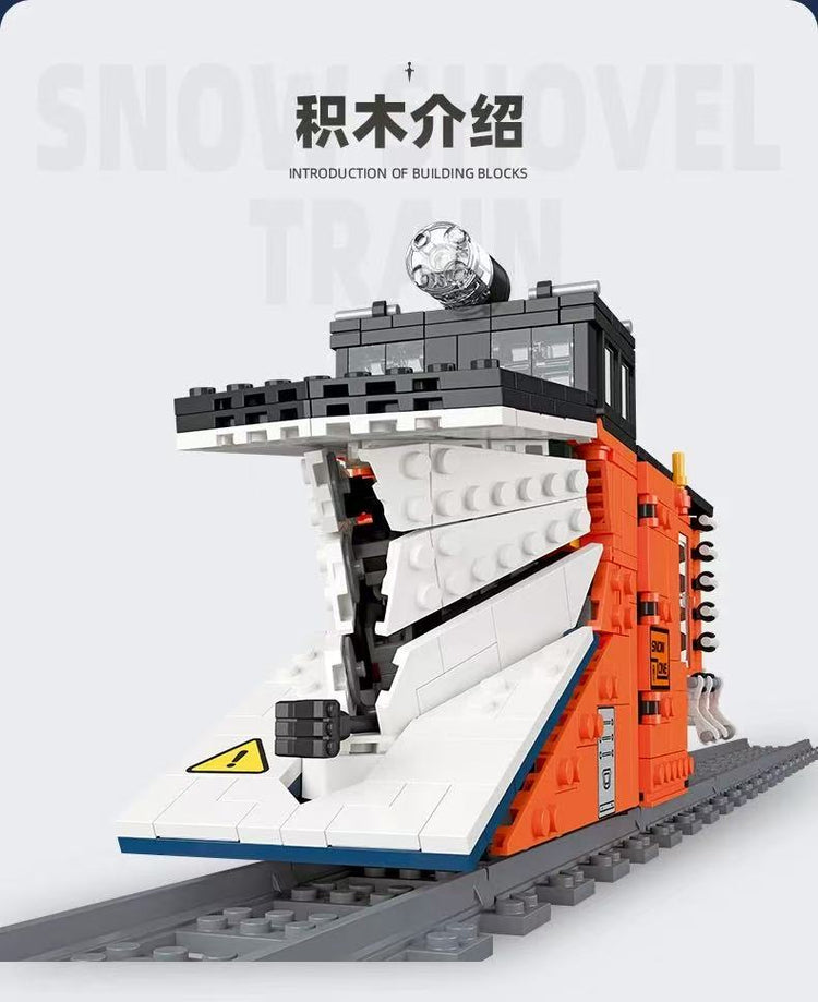 JieStar Train Snow Plow with LED lighting #JS59095