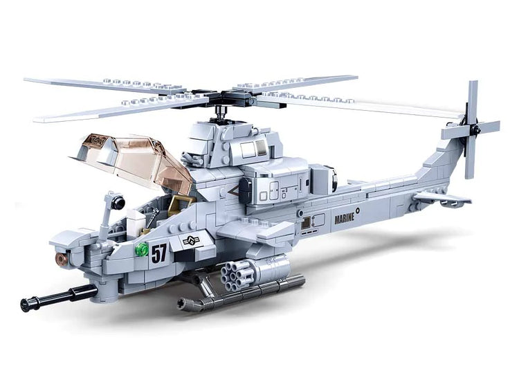 Sluban AH-1Z Viper Attack Helicopter B0838