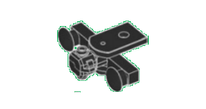 Mould King Train Magnetic Coupler with sealed magnet MK0014