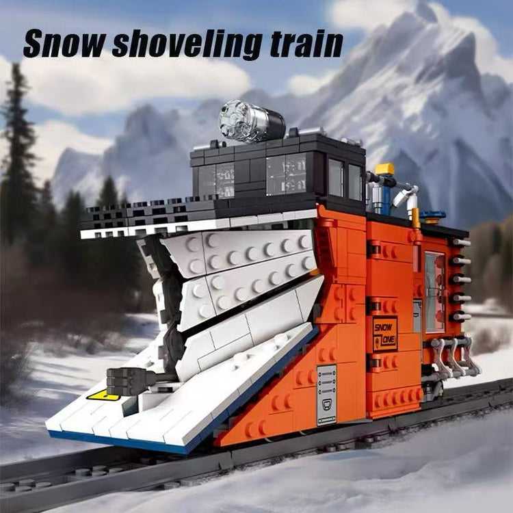 JieStar Train Snow Plow with LED lighting #JS59095