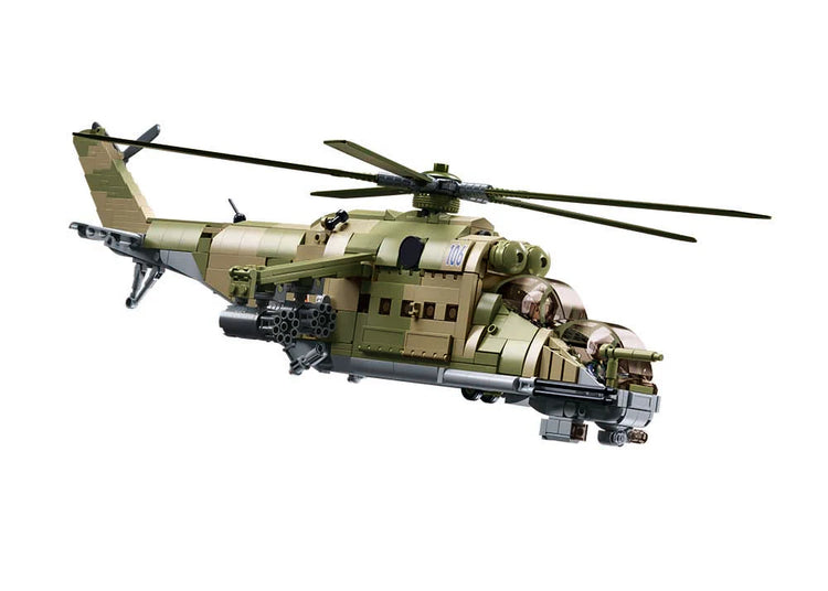Sluban Russian Hind MI-24S Attack Helicopter B1137