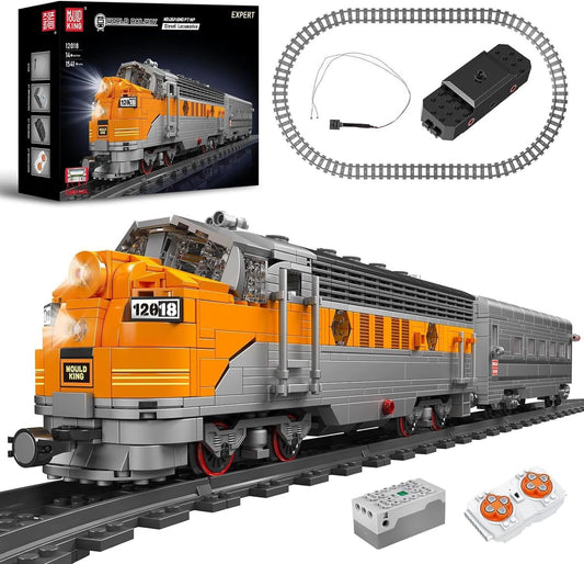 Mould King EMD F7 RC set with track MK12018