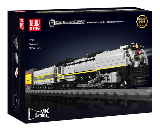 Mould King Union Pacific 844 Steam Locomotive RC with track MK12031