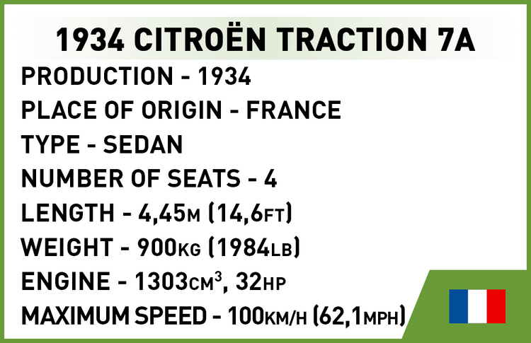 1934 Citroen Traction 7A #2263