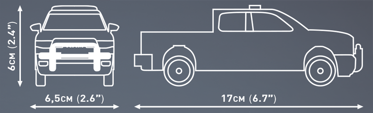 RAM 1500 Police 1:35 #24608