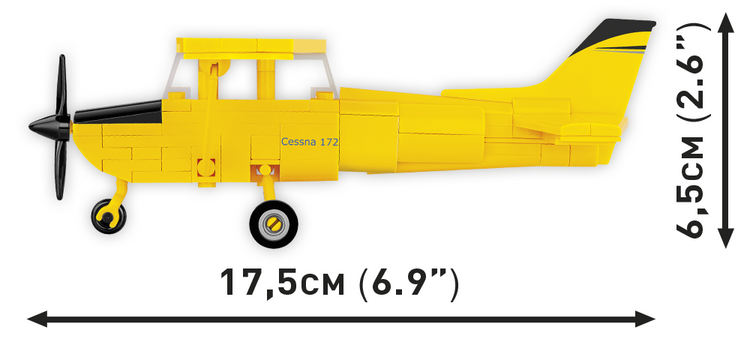 Cessna 172 Skyhawk-Yellow #26621