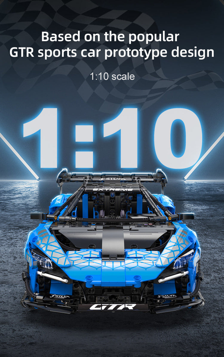 CaDA McLaren Senna Dark Knight GTR with RC option 1:10 C63003